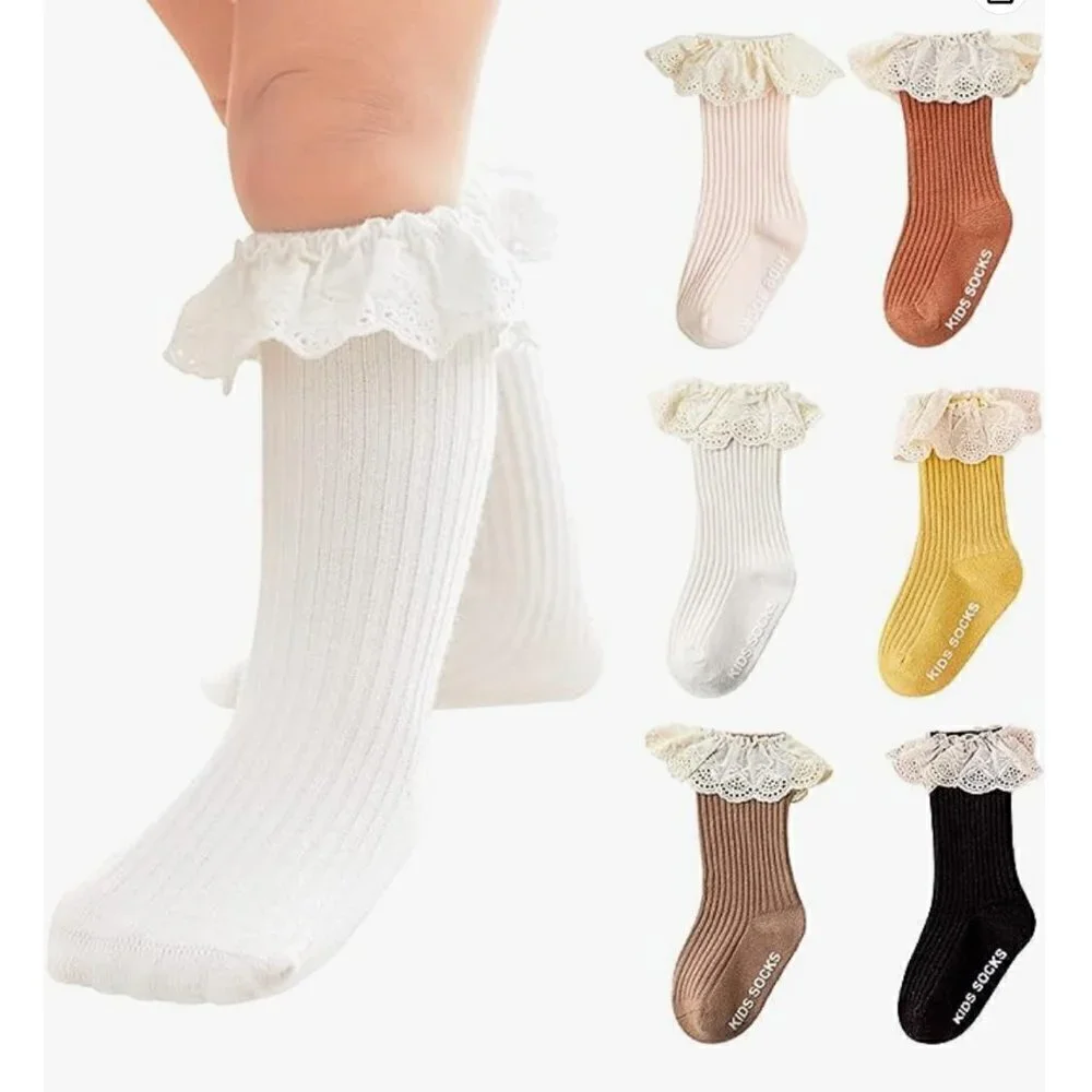 Eyelet Socks Bundle x3 Set A